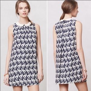 Anthropologie | Postmark Chaton Cat Shift Dress